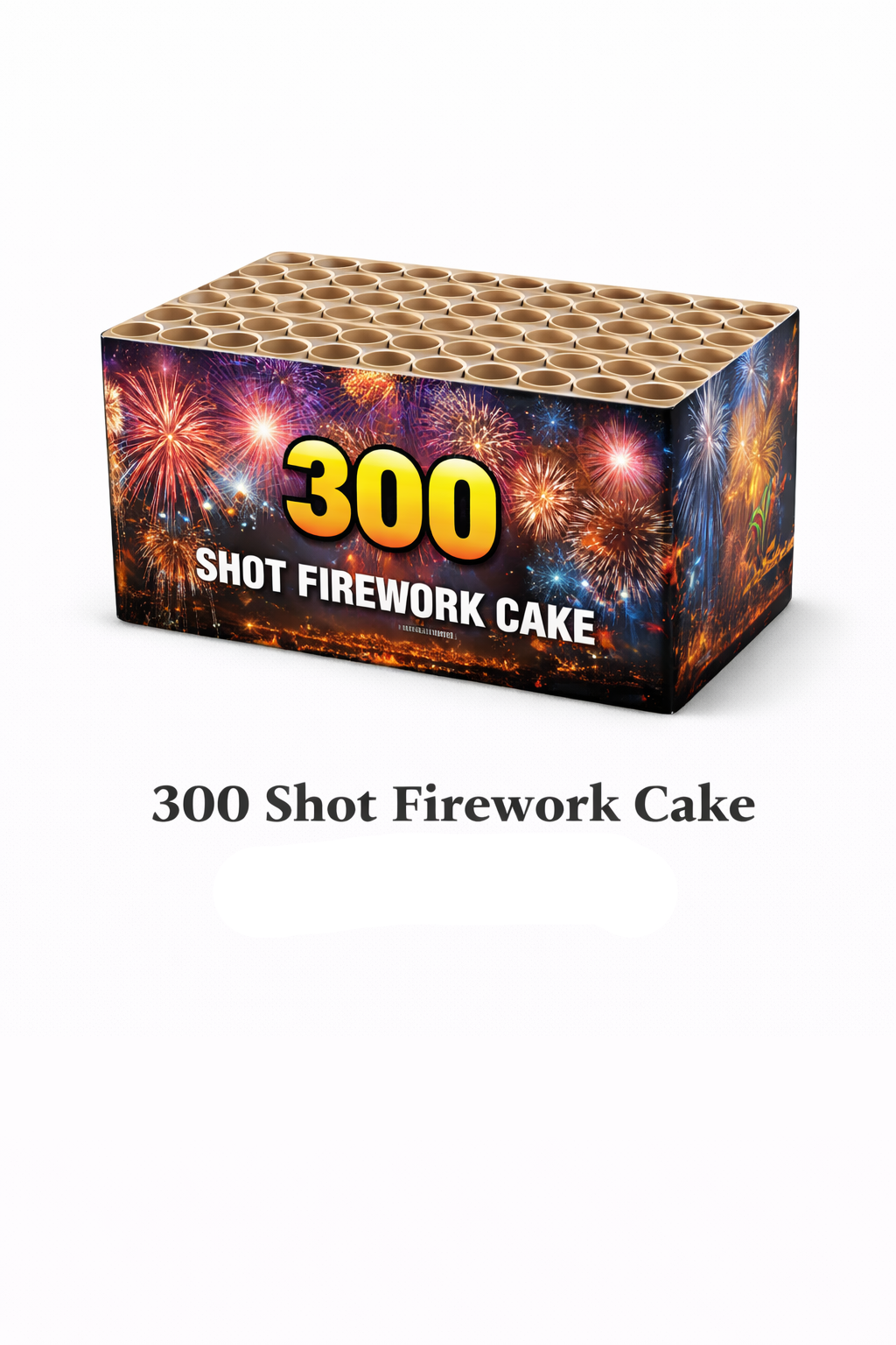 300 Shot Firework Cake